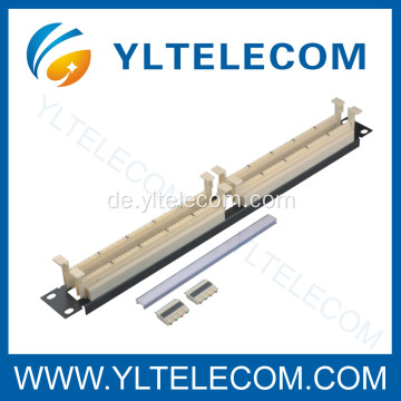 100Pair 110 Patch Panel 1U 19"